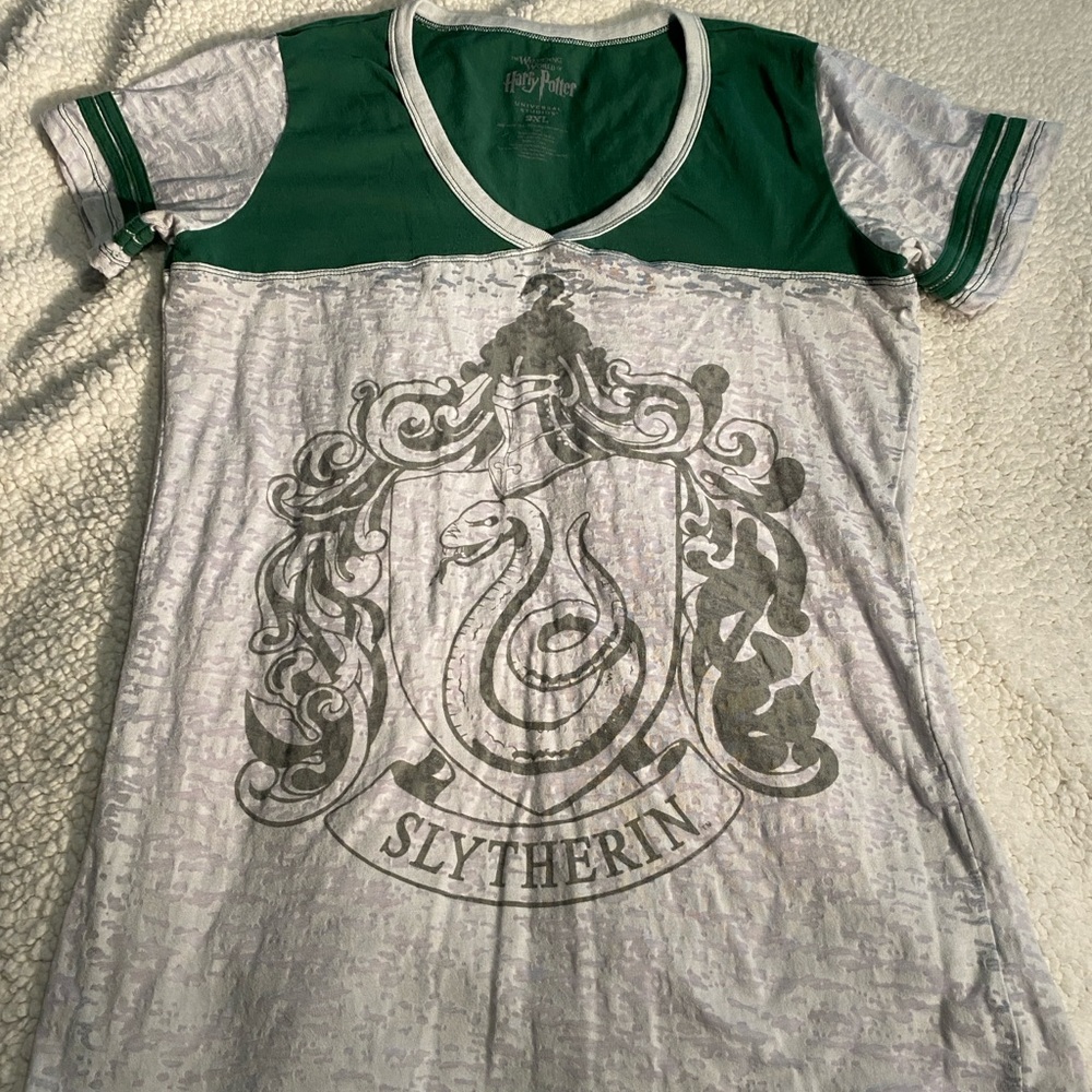 Harry Potter Wizarding World Universal Studios Slytherin Tee 2XL